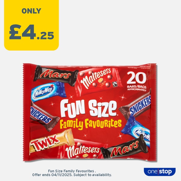 P9B – Fun size family favourites