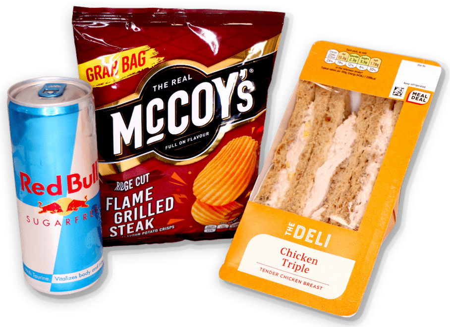 £4 food to go meal deal