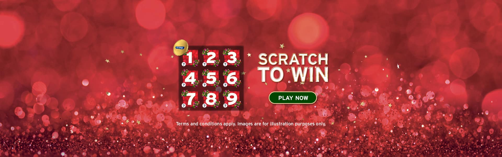 WIN amazing weekly prizes with One Stop, this Christmas