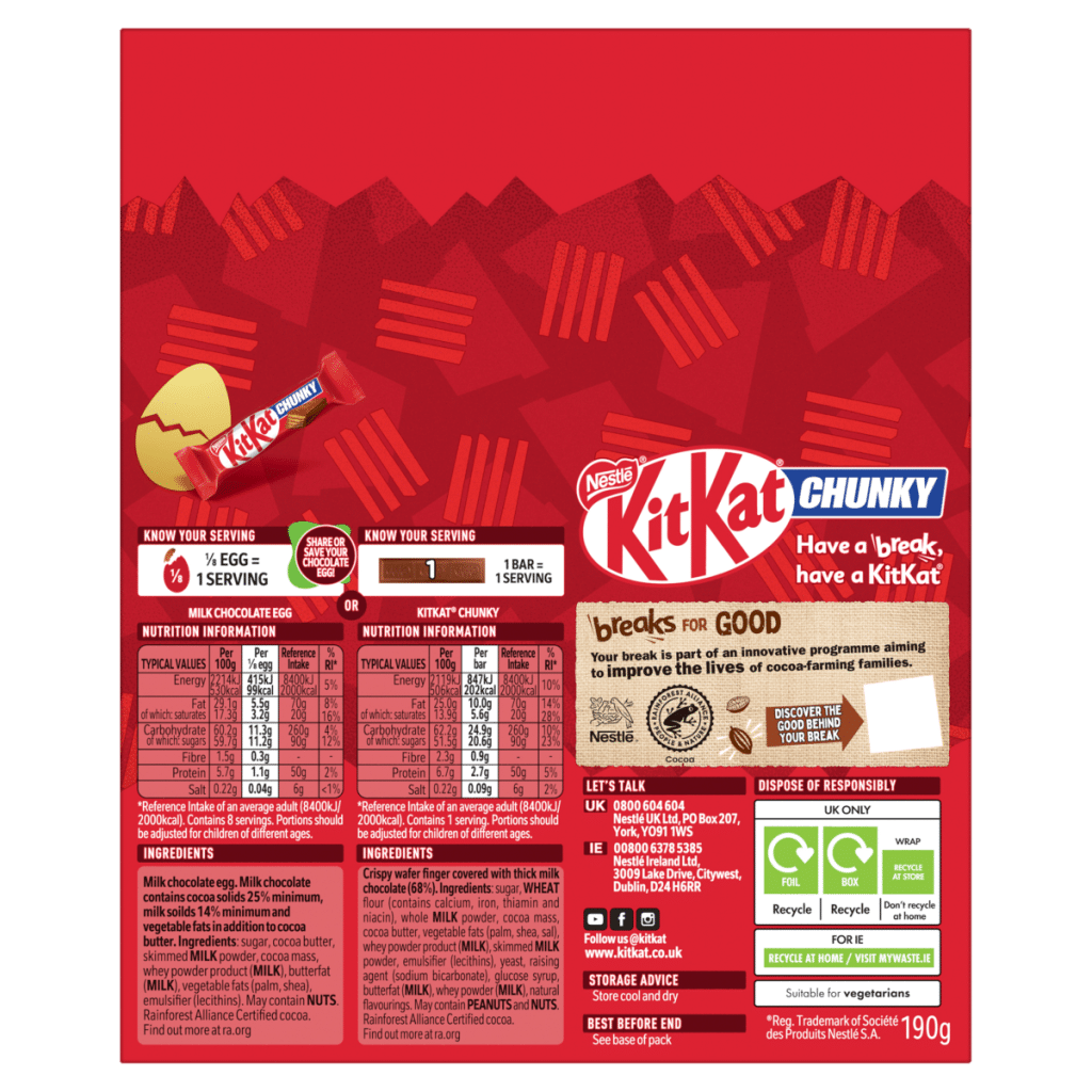 KitKat Chunky 190g
