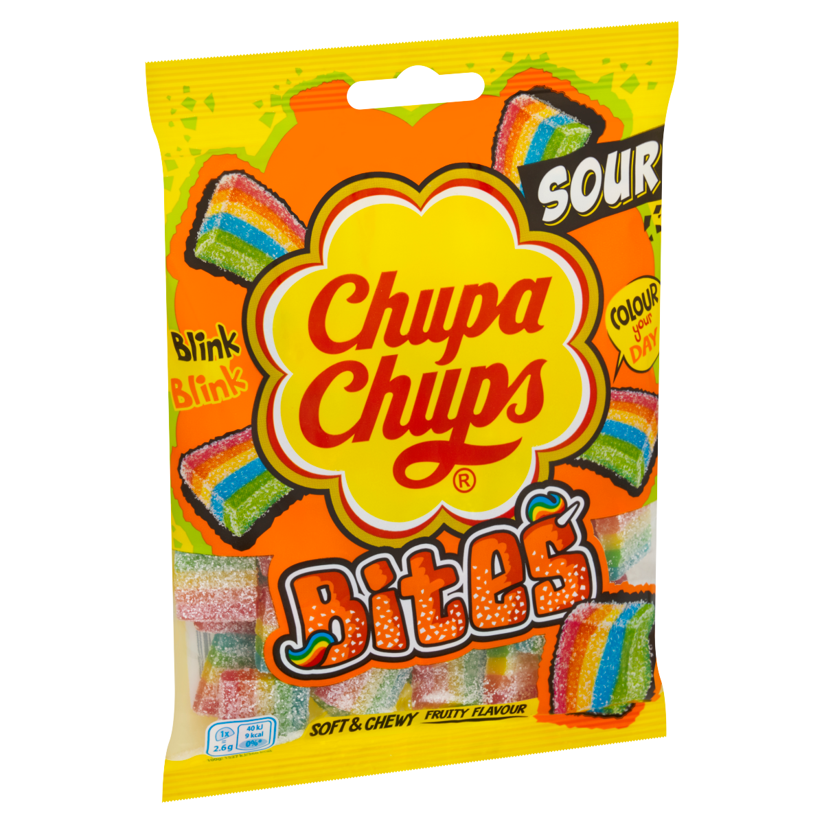 Chupa Chups Soft & Chewy Fruity Flavour Bites 130g