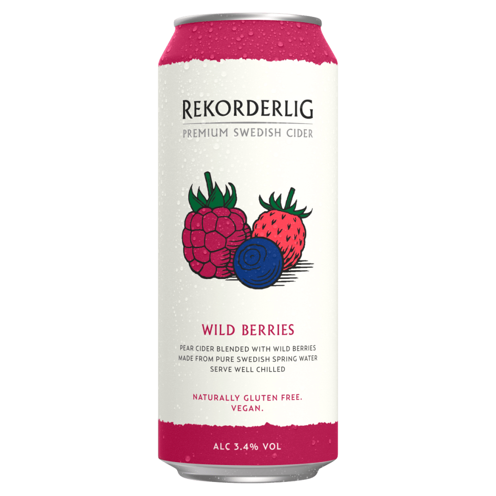 Rekorderlig Wild Berries Premium Swedish Cider 500ml