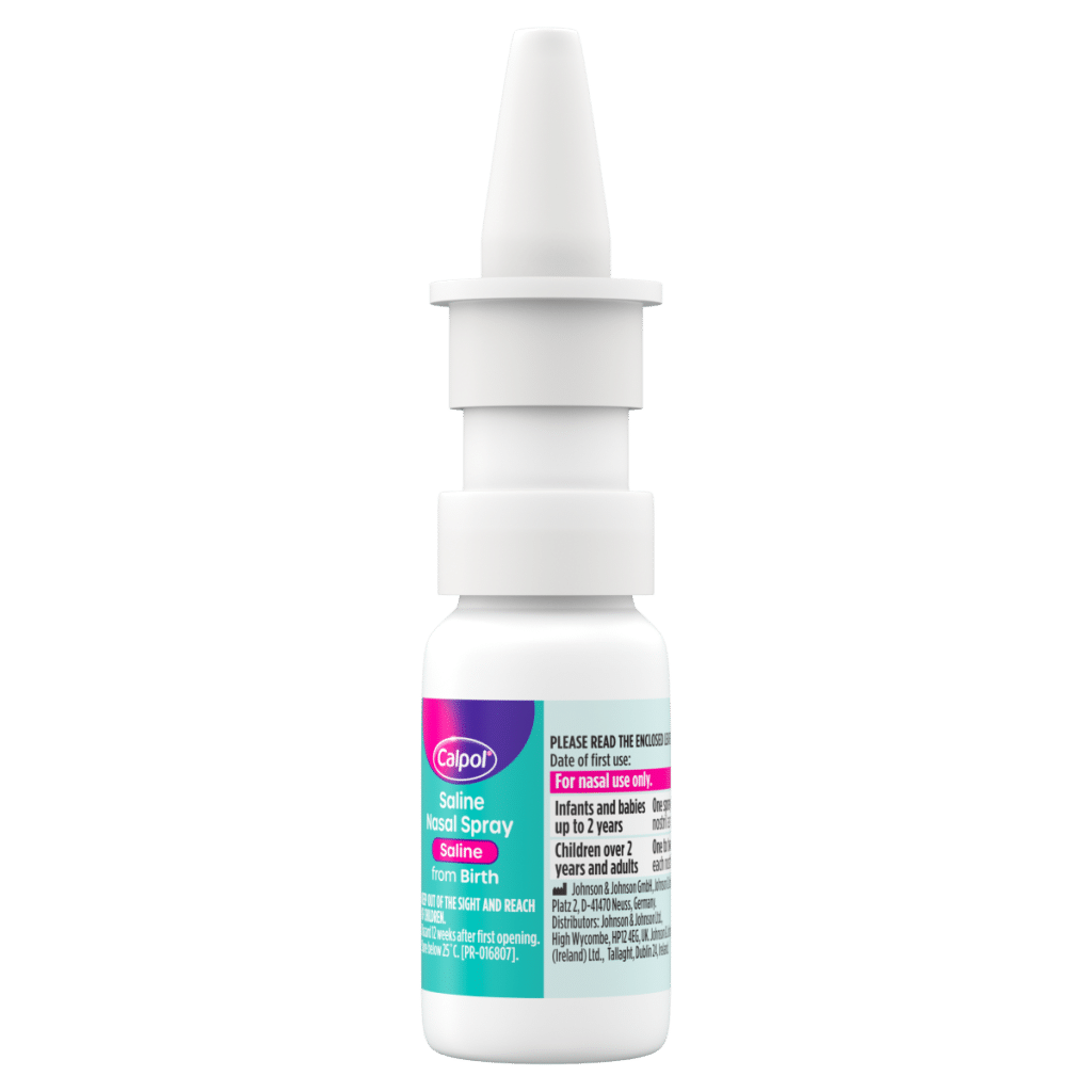 Calpol Saline Nasal Spray Congestion Relief From Birth 15ml