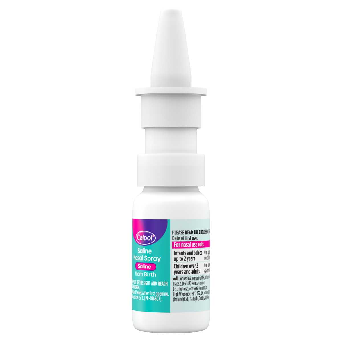 Calpol Saline Nasal Spray Congestion Relief From Birth 15ml