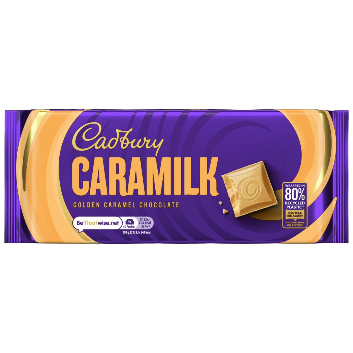 Cadbury Caramilk Golden Caramel Chocolate Bar 160g