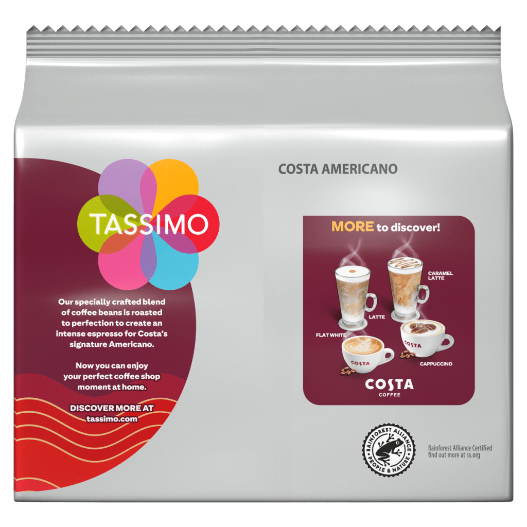 Tassimo Costa Americano 12 x 19g (108g)