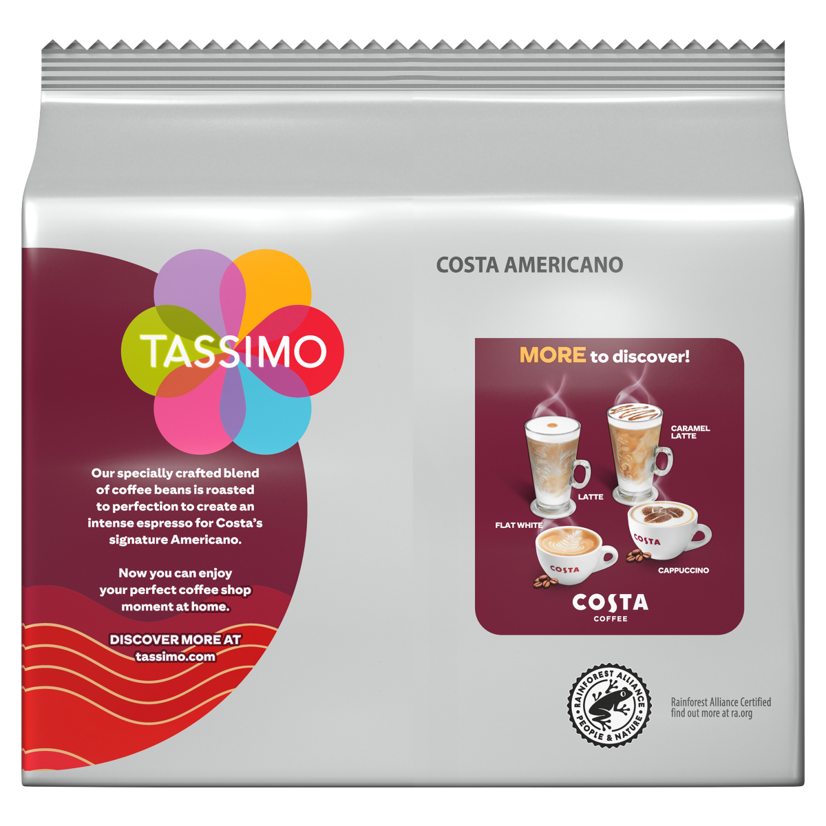 Tassimo Costa Americano 12 x 19g (108g)