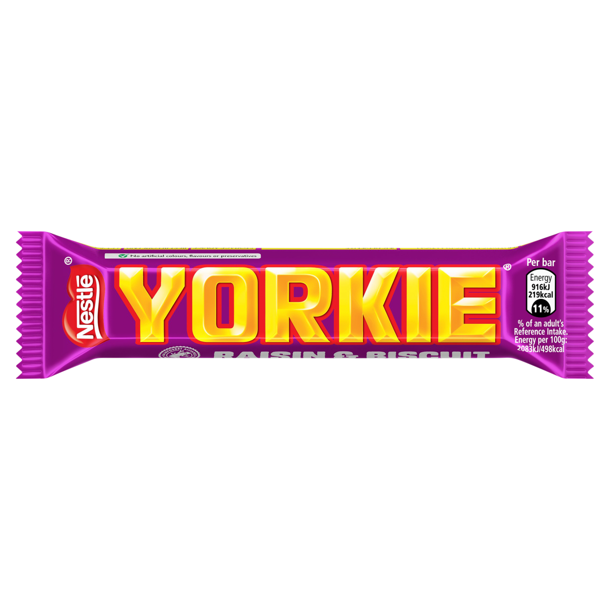 Yorkie Raisin & Biscuit 44g