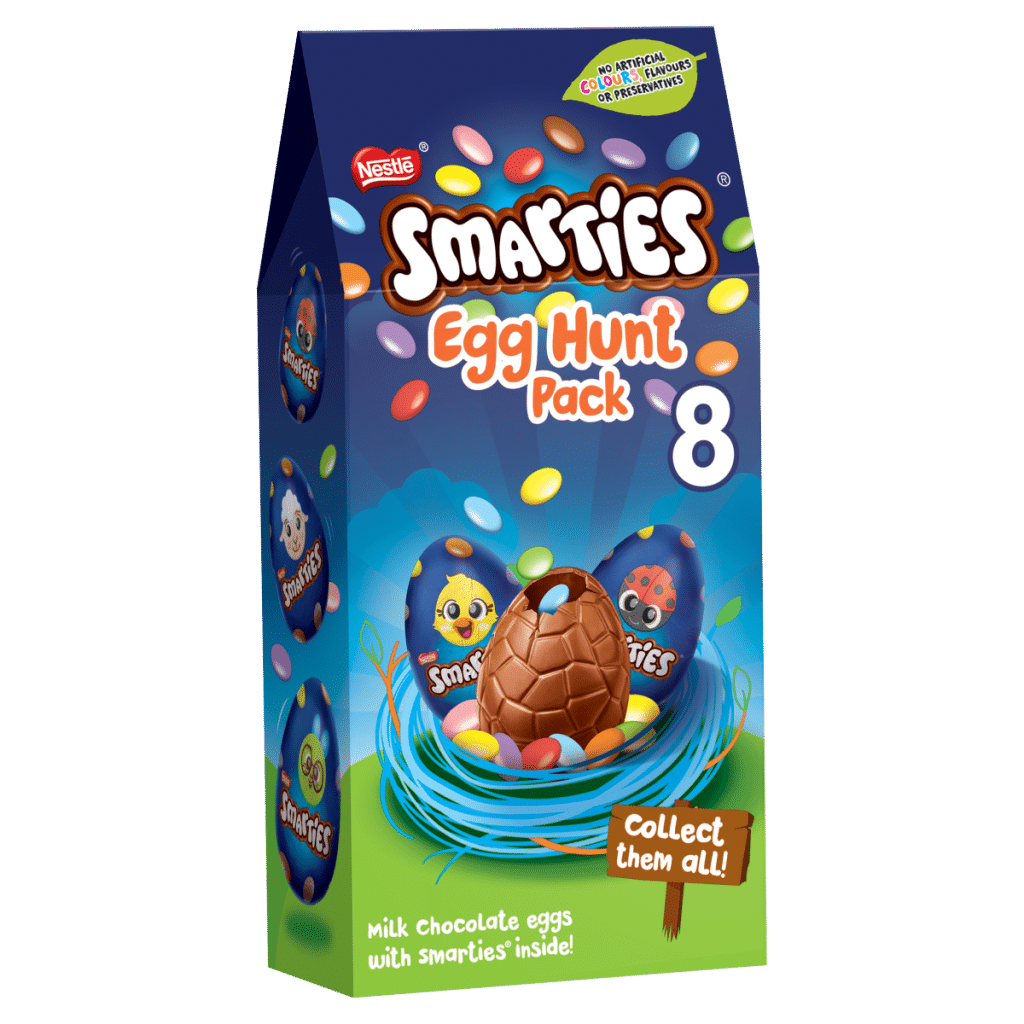 Smarties 8 Egg Hunt 140g