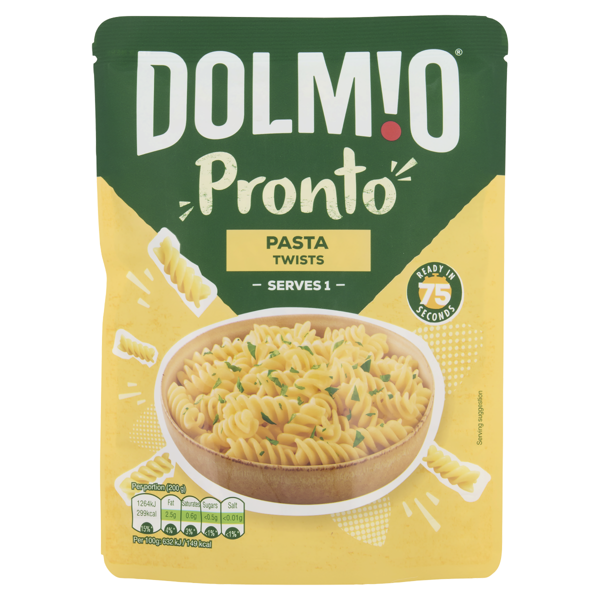 Dolmio Pronto Pasta Twists 200g