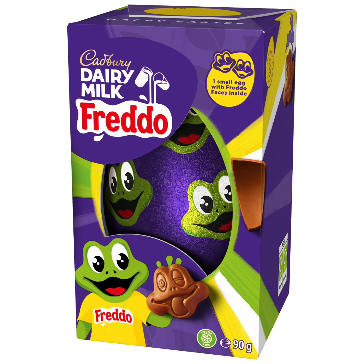 Cadbury Dairy Milk Freddo Faces Chocolate Easter Egg 90 g