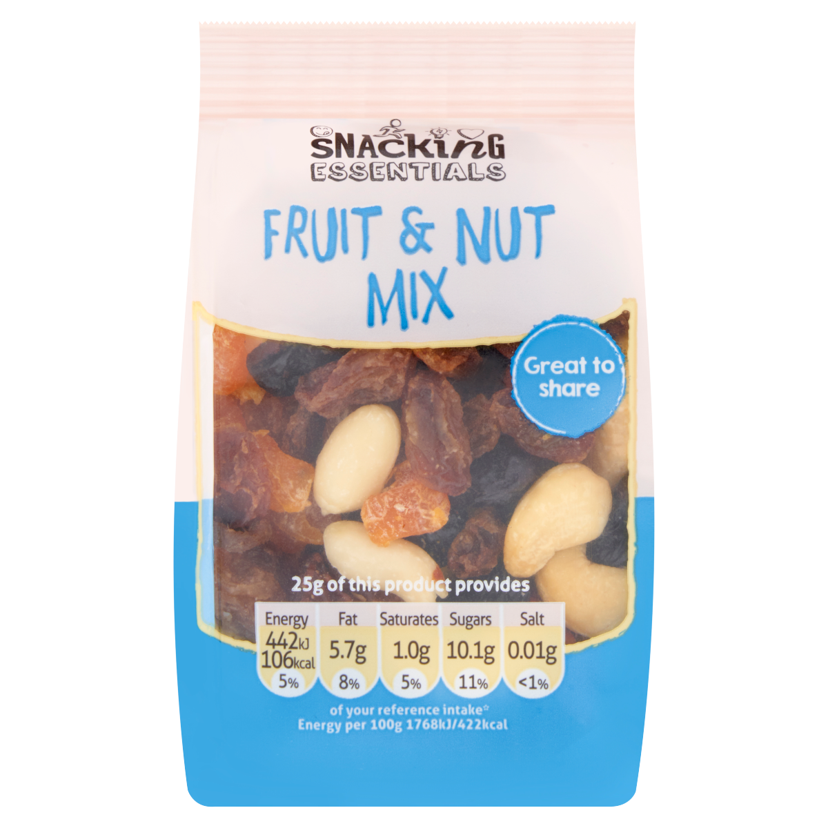 Snacking Essentials Fruit & Nut Mix 100g
