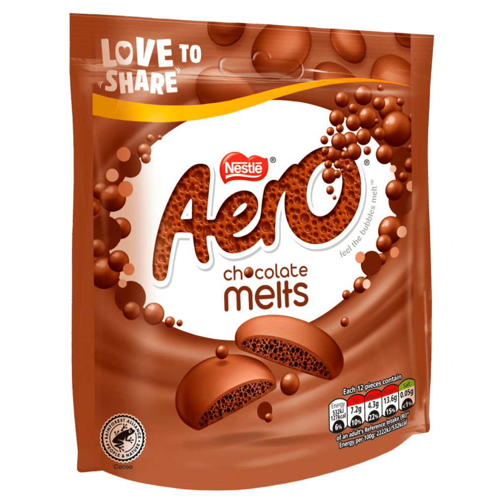 Aero Chocolate Melts 92g