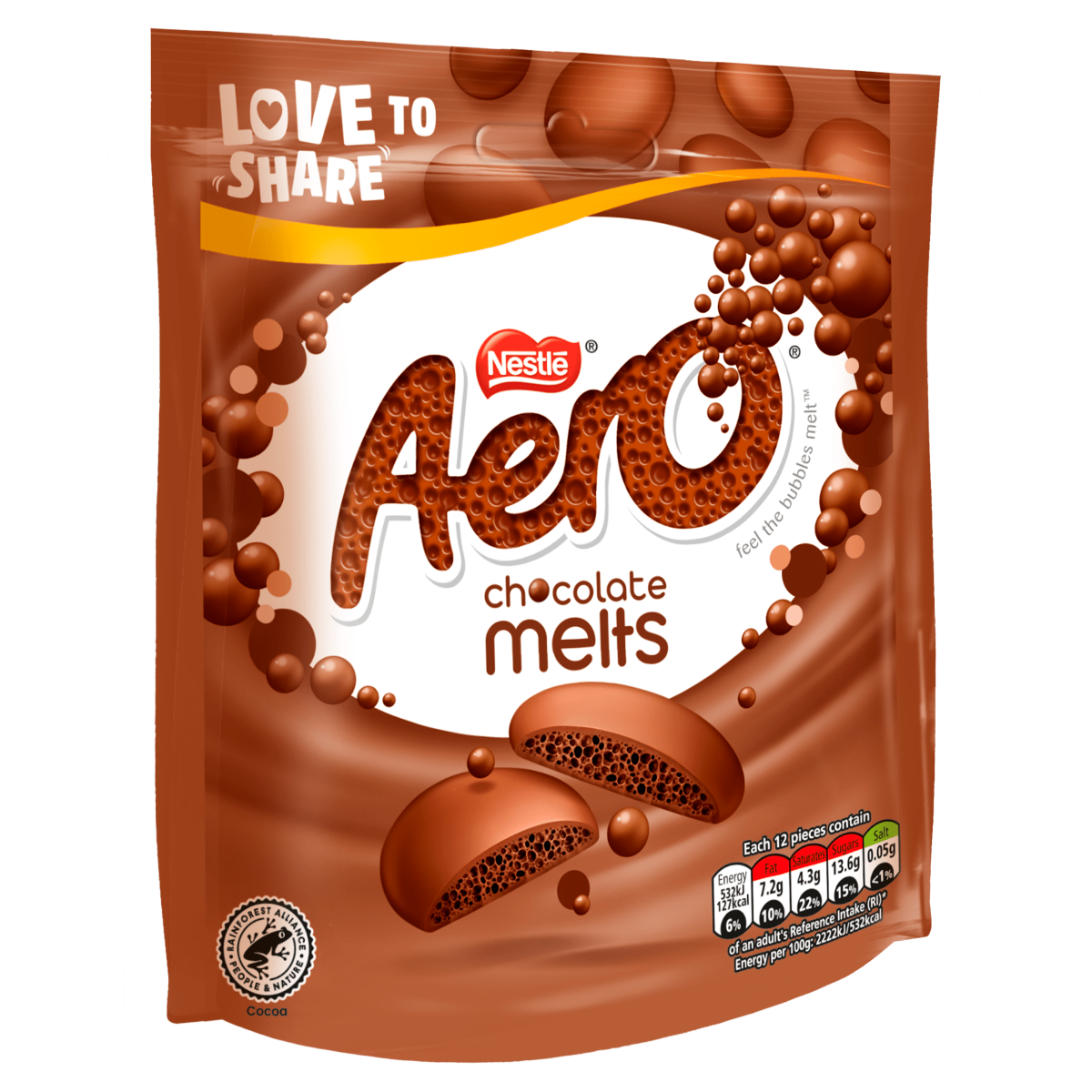 Aero Chocolate Melts 92g