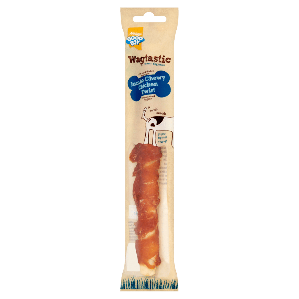 Good Boy Wagtastic Jumbo Chewy Chicken Twist 70g