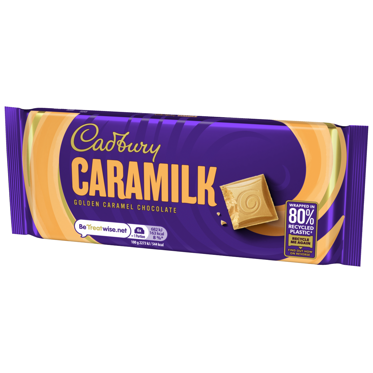 Cadbury Caramilk Golden Caramel Chocolate Bar 90g