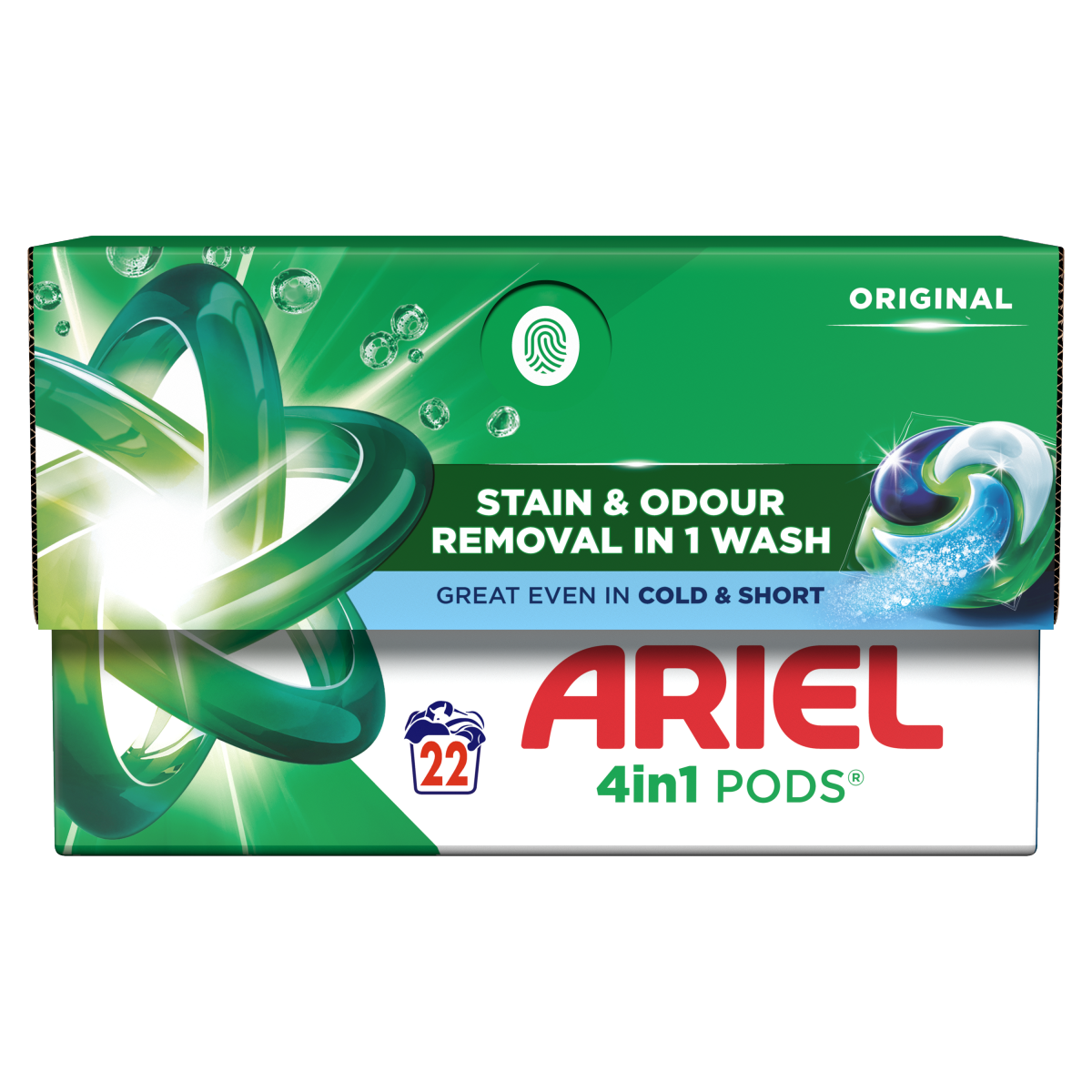 Ariel 4in1 PODS®, Washing Liquid Capsules 22 Washes