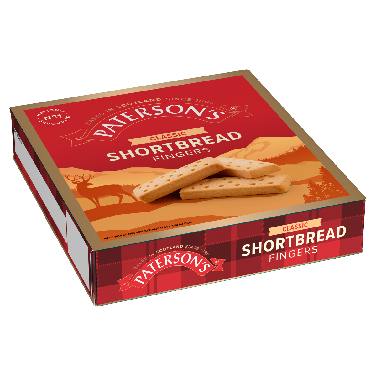 Paterson’s Classic Shortbread Fingers 300g