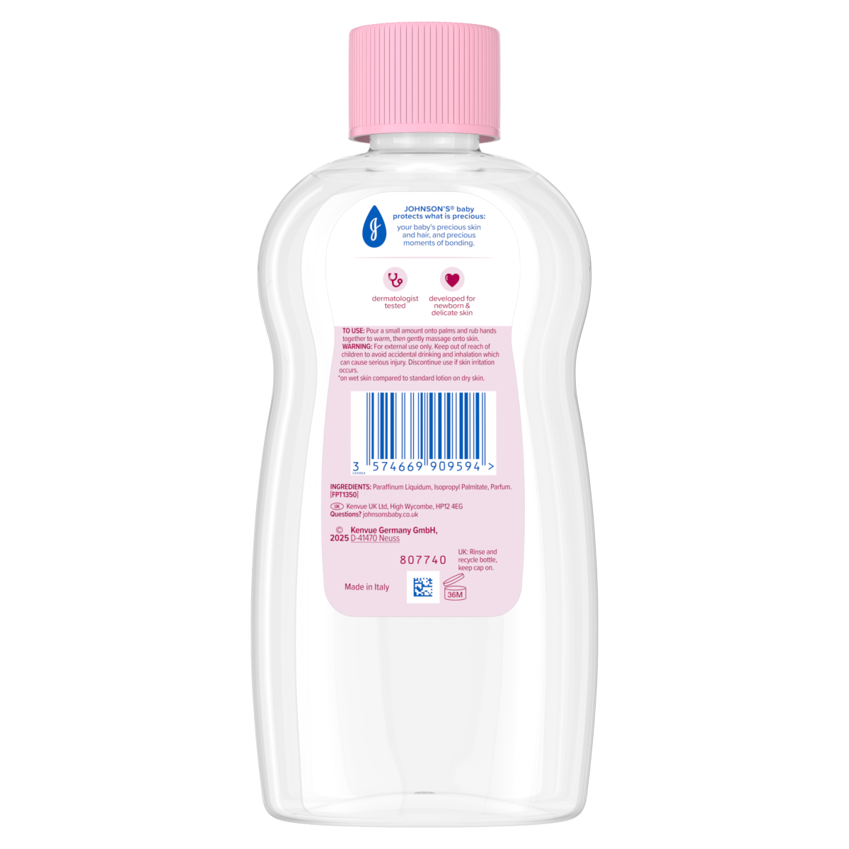 Johnson’s Baby Oil 200ml