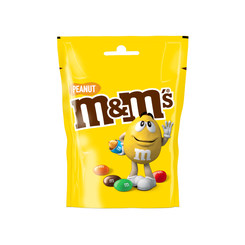 M&M’s Peanut Chocolate Pouch Bag 125g