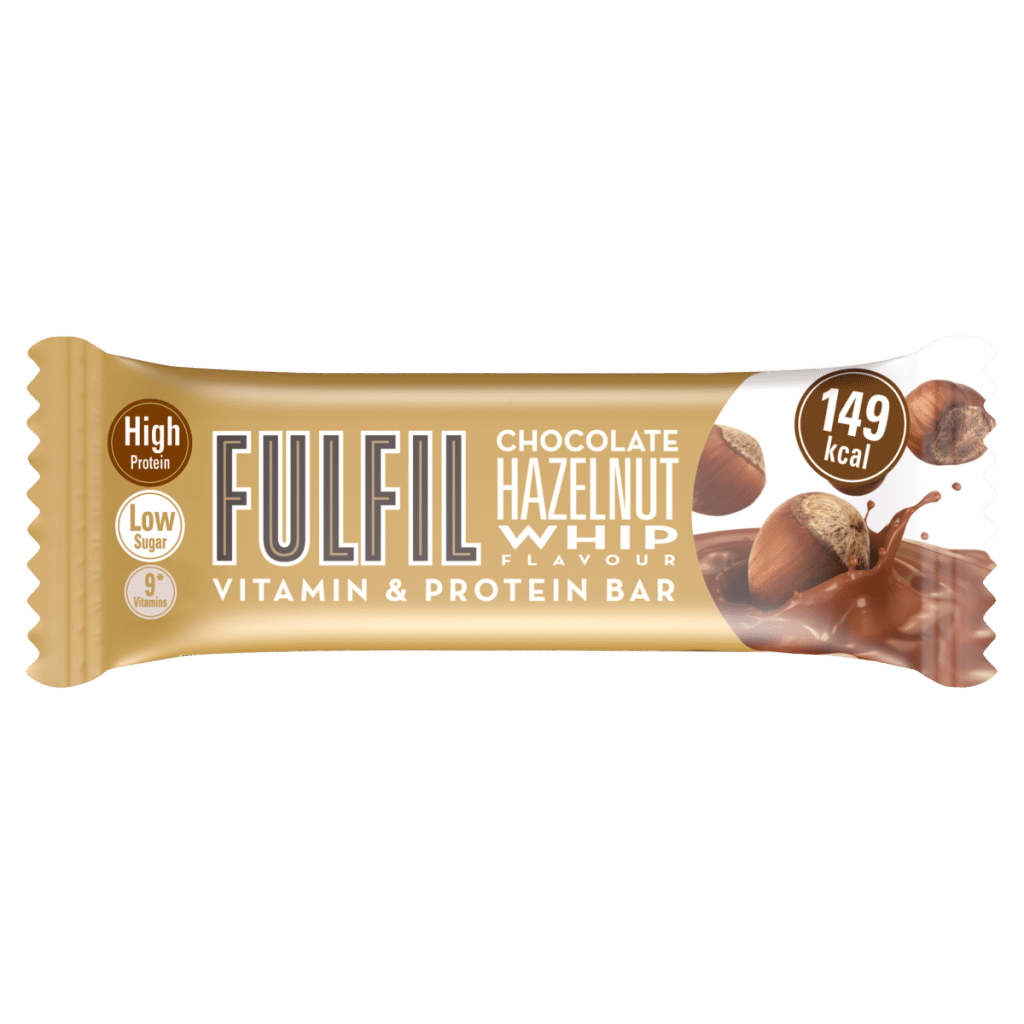 FULFIL Chocolate Hazelnut Whip Flavour Vitamin & Protein Bar 40g