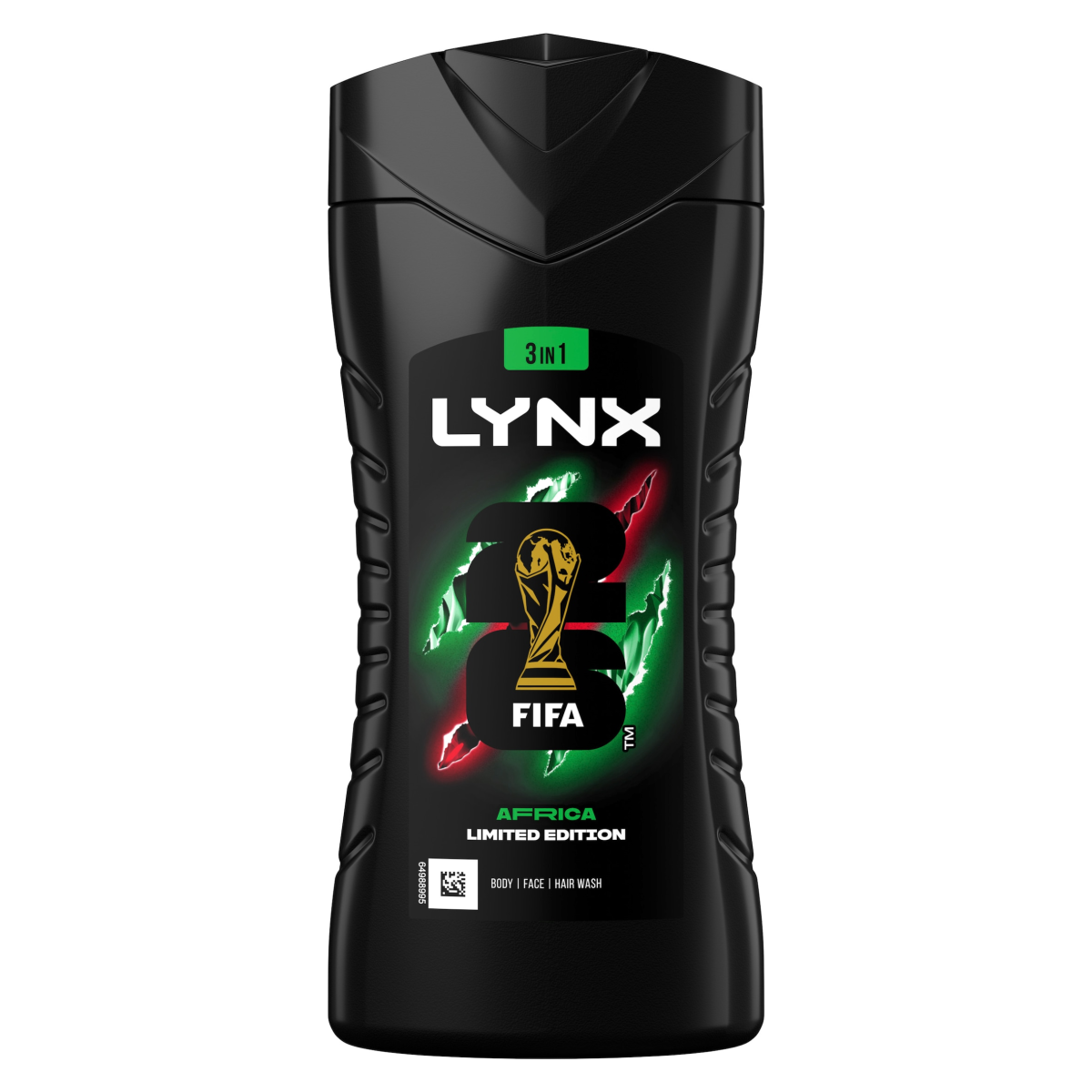 Lynx Limited Edition FIFA Africa 3-in-1 Body Wash 225 ml