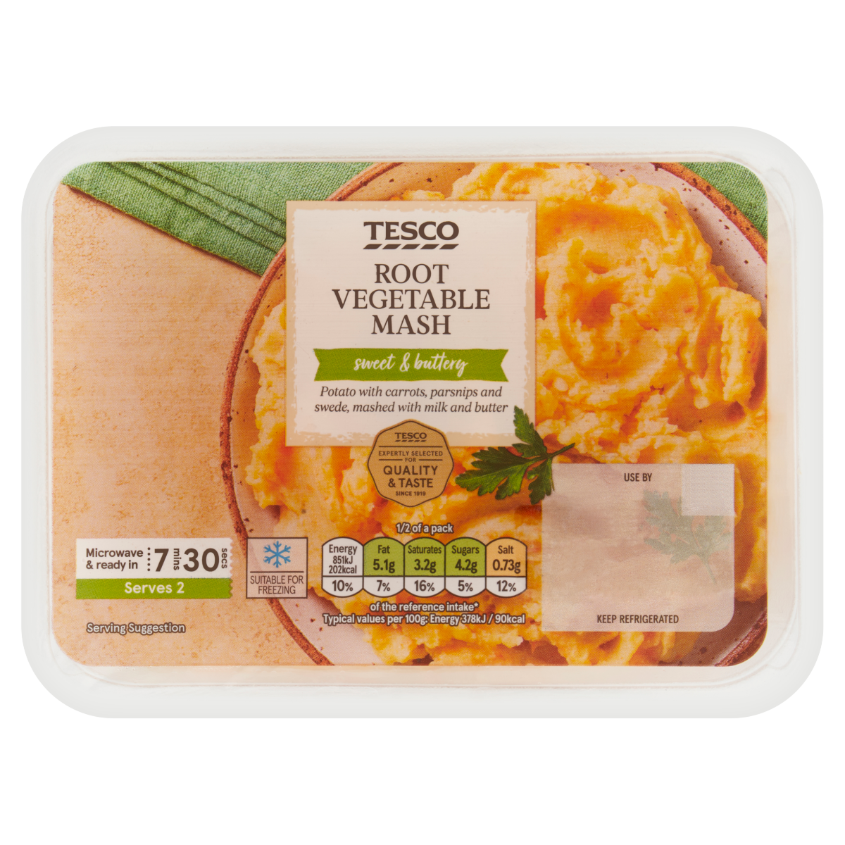 Tesco Root Vegetable Mash 450g