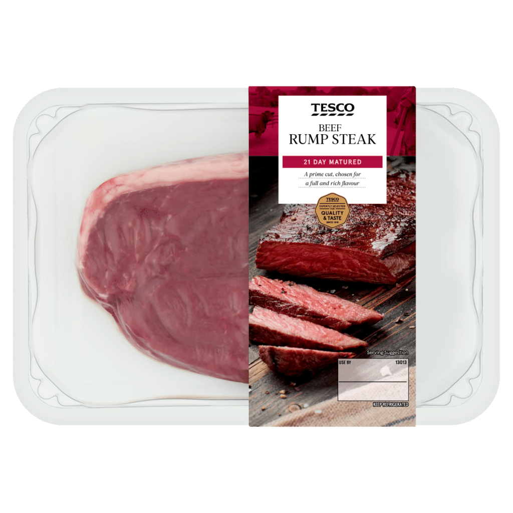Tesco Beef Rump Steak 255g