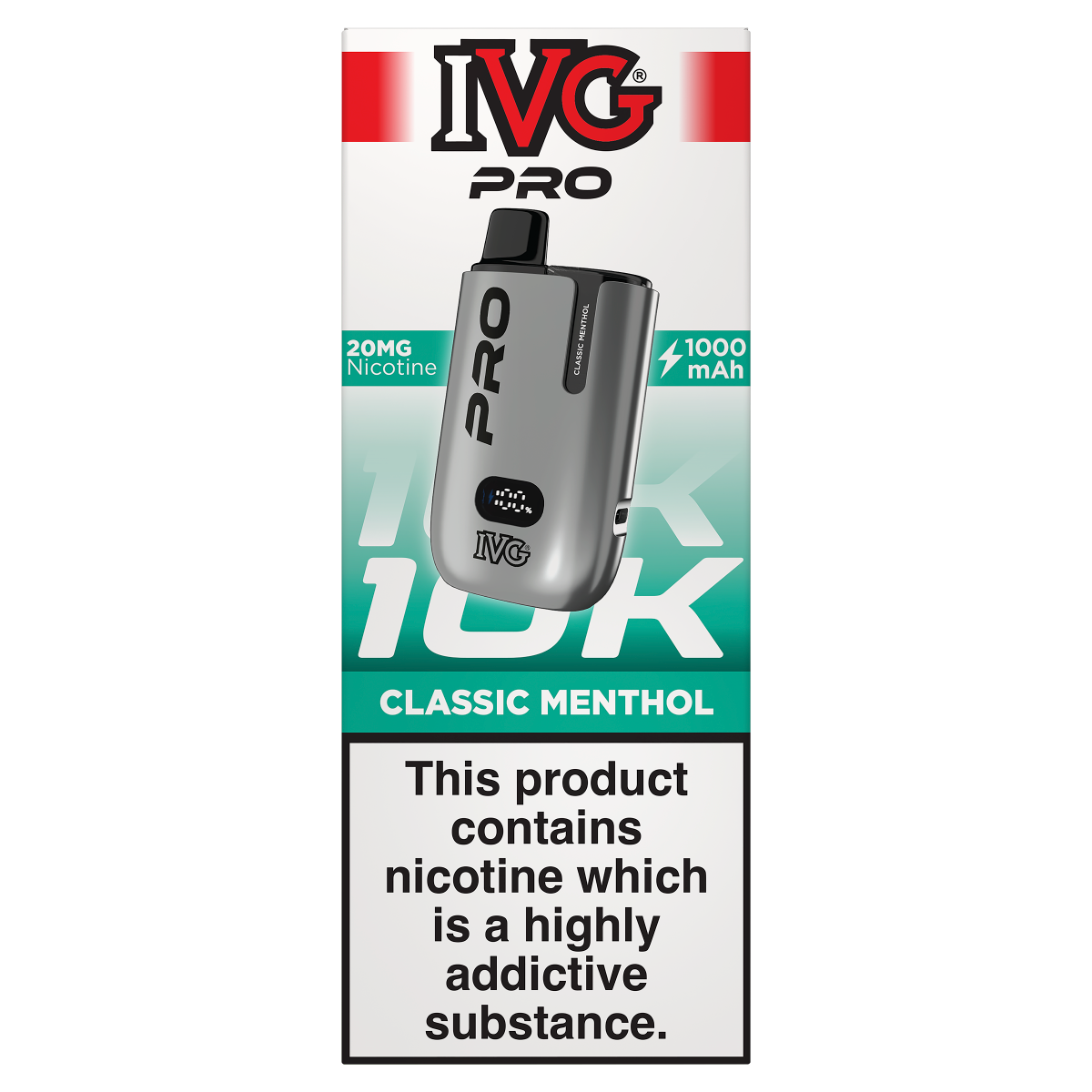 IVG Pro Classic Menthol 12mg/ml