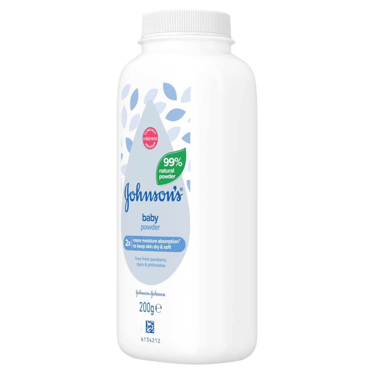 Johnson’s Baby Powder Natural Cornstarch 200g