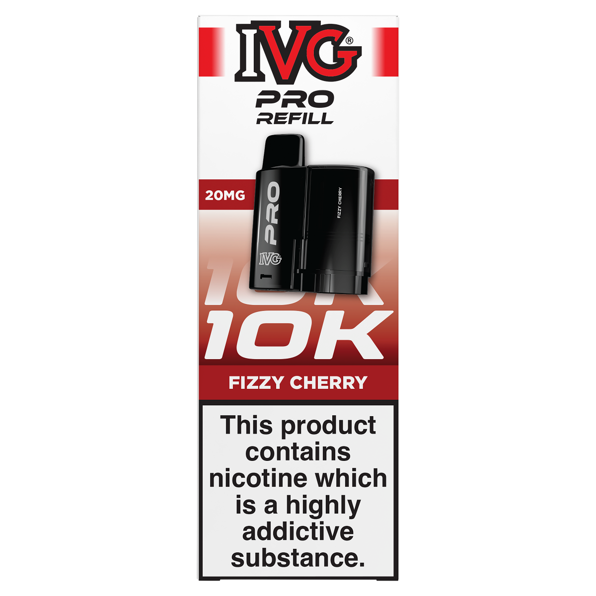 IVG Pro Refill Fizzy Cherry 20mg/ml