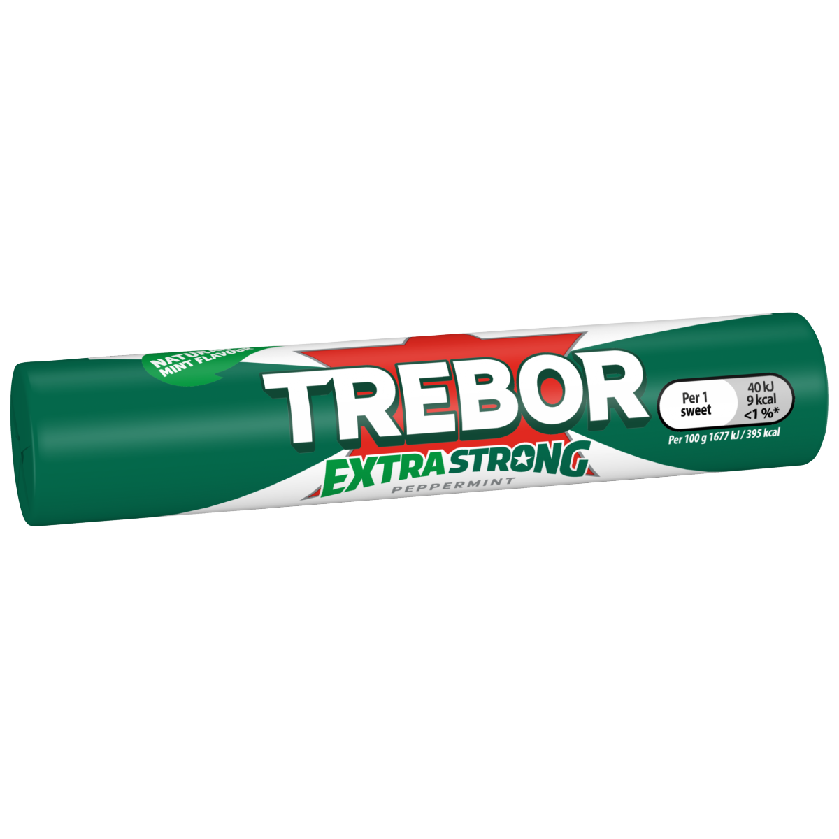 Trebor Extra Strong Peppermint Mints Roll 41.3g