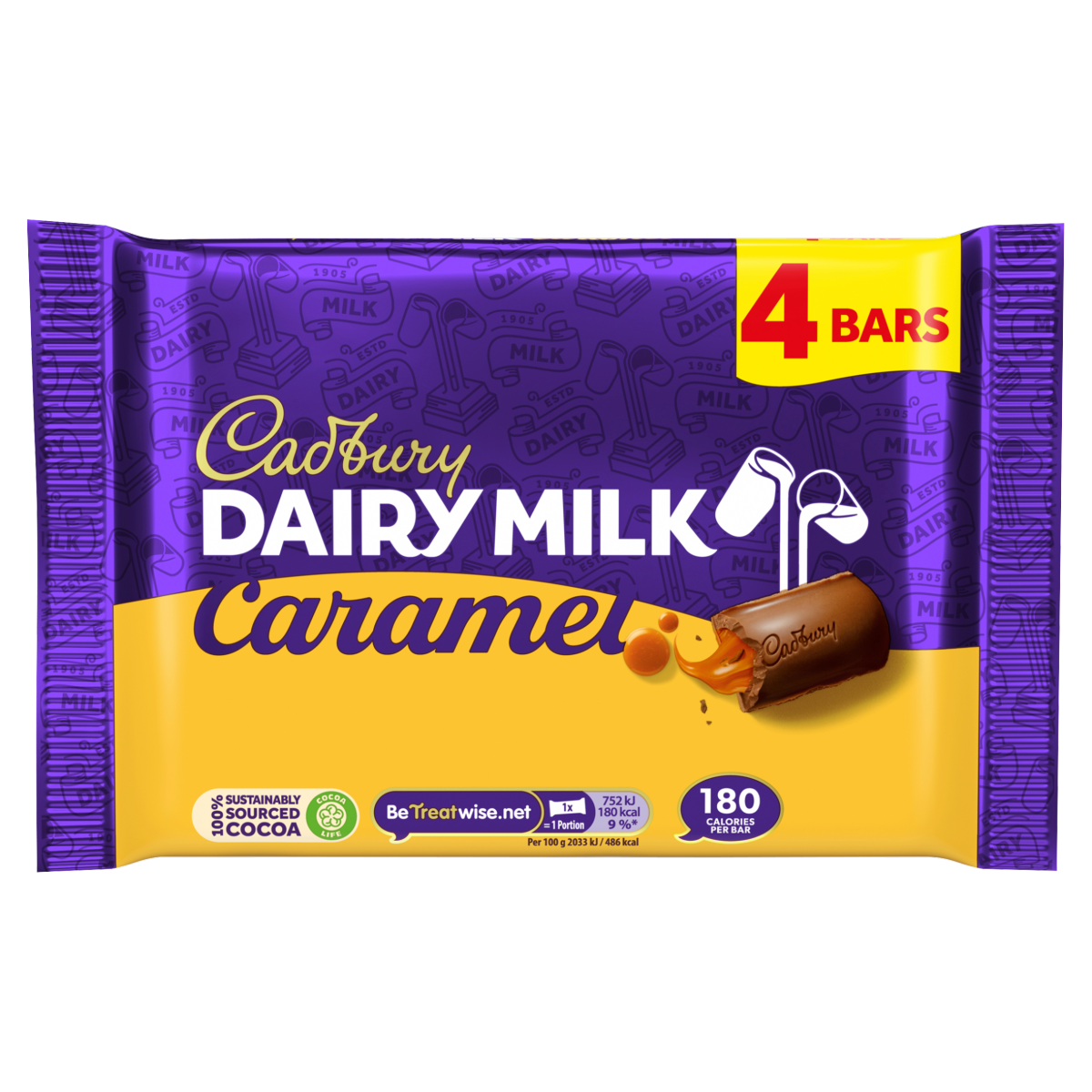 Cadbury Dairy Milk Caramel Chocolate 148g