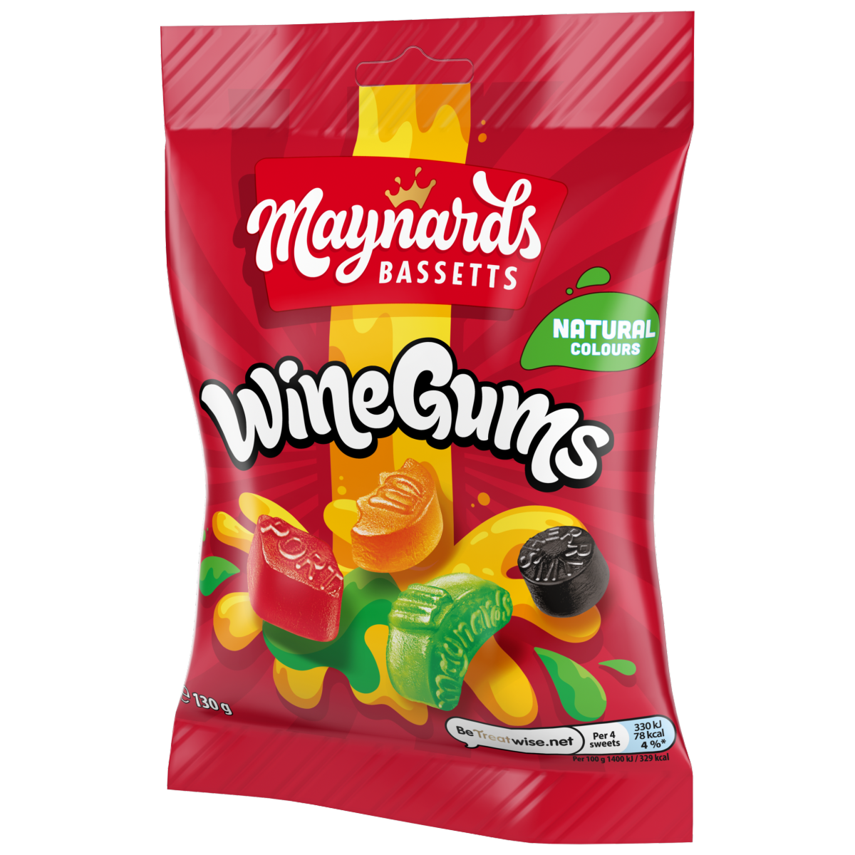 Maynards Bassetts Wine Gums Candy 130g