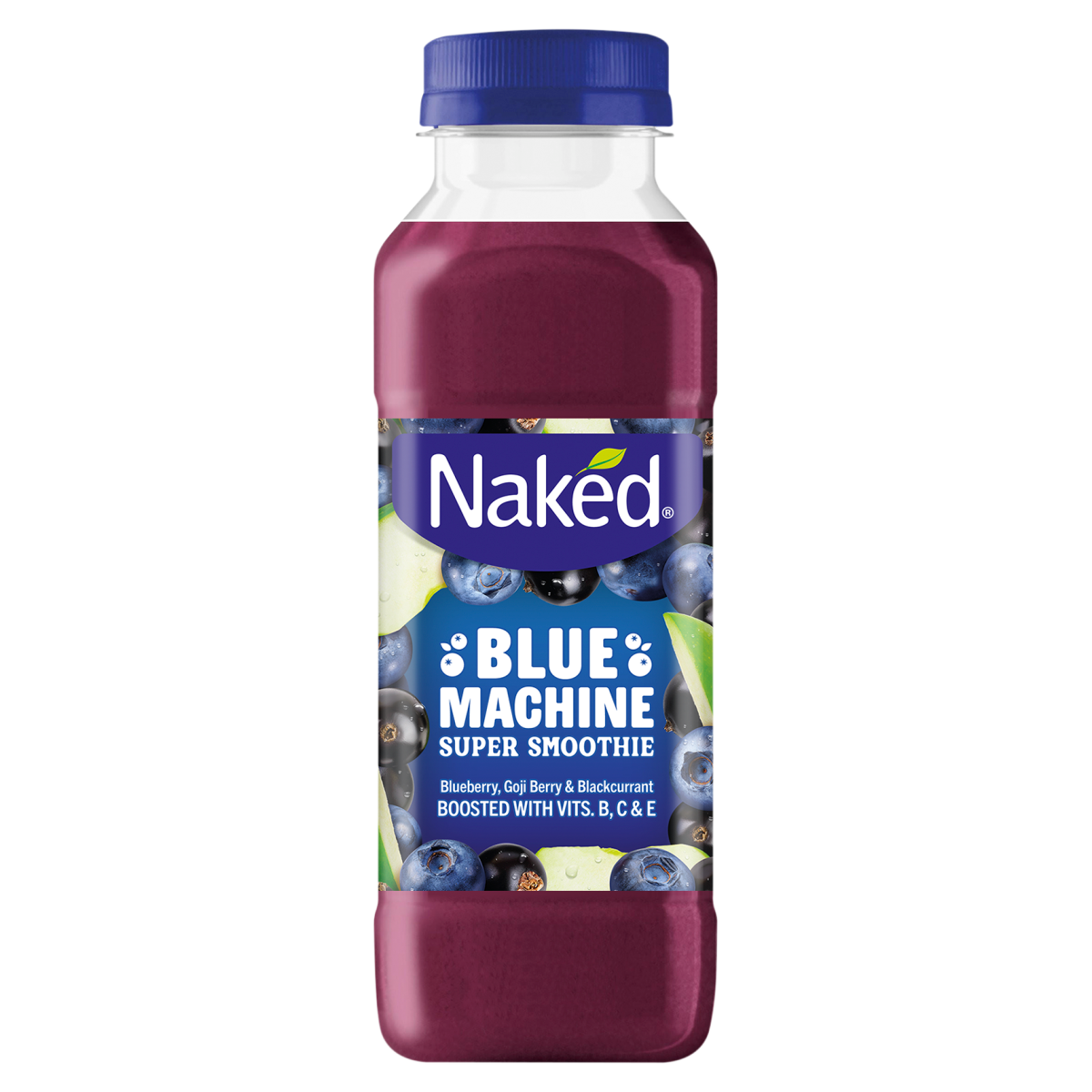 Naked Blue Machine Blueberry, Goji Berry & Blackcurrant Super Smoothie 300ml