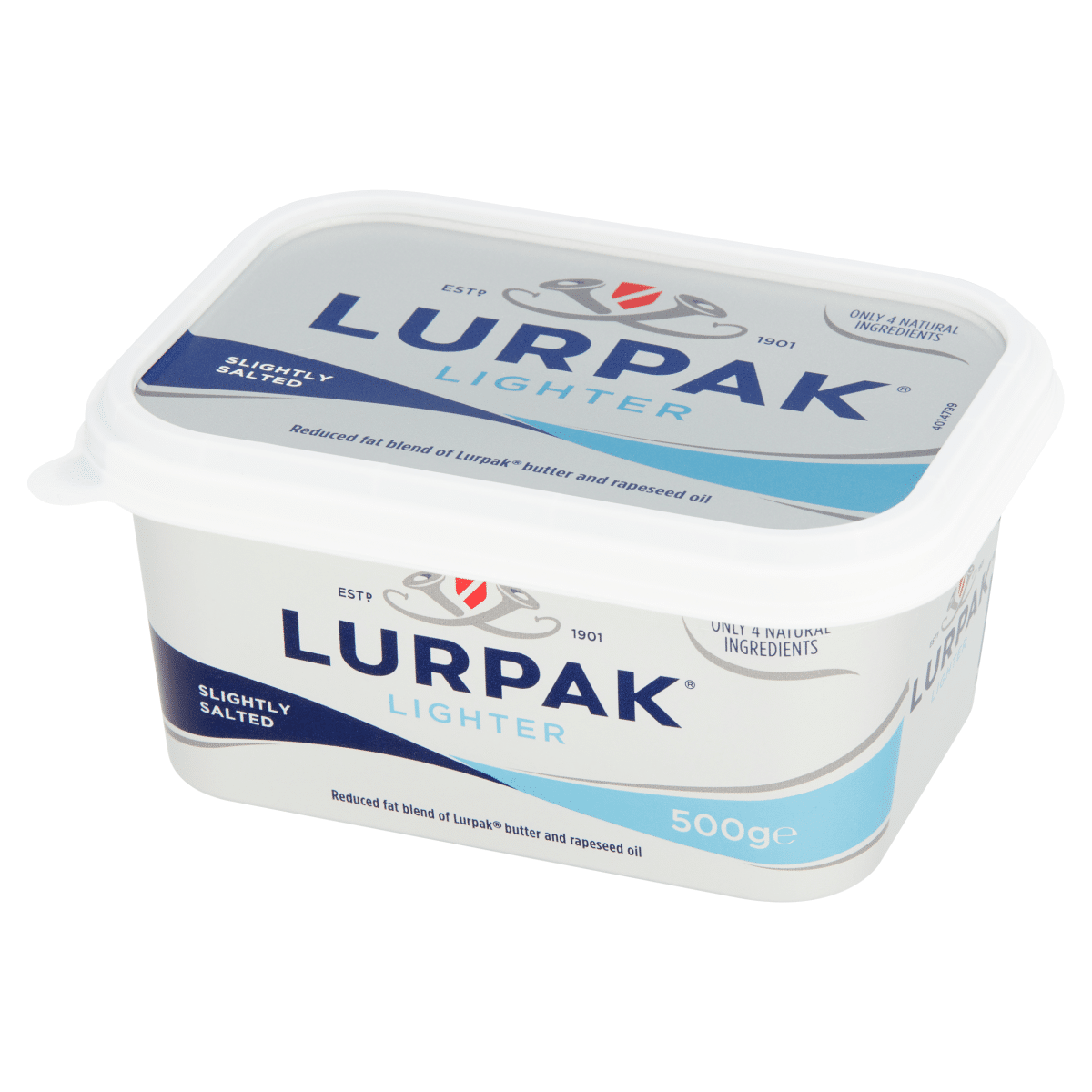 Lurpak Lighter Slightly Spreadable Blend of Butter and Rapeseed Oil 500g
