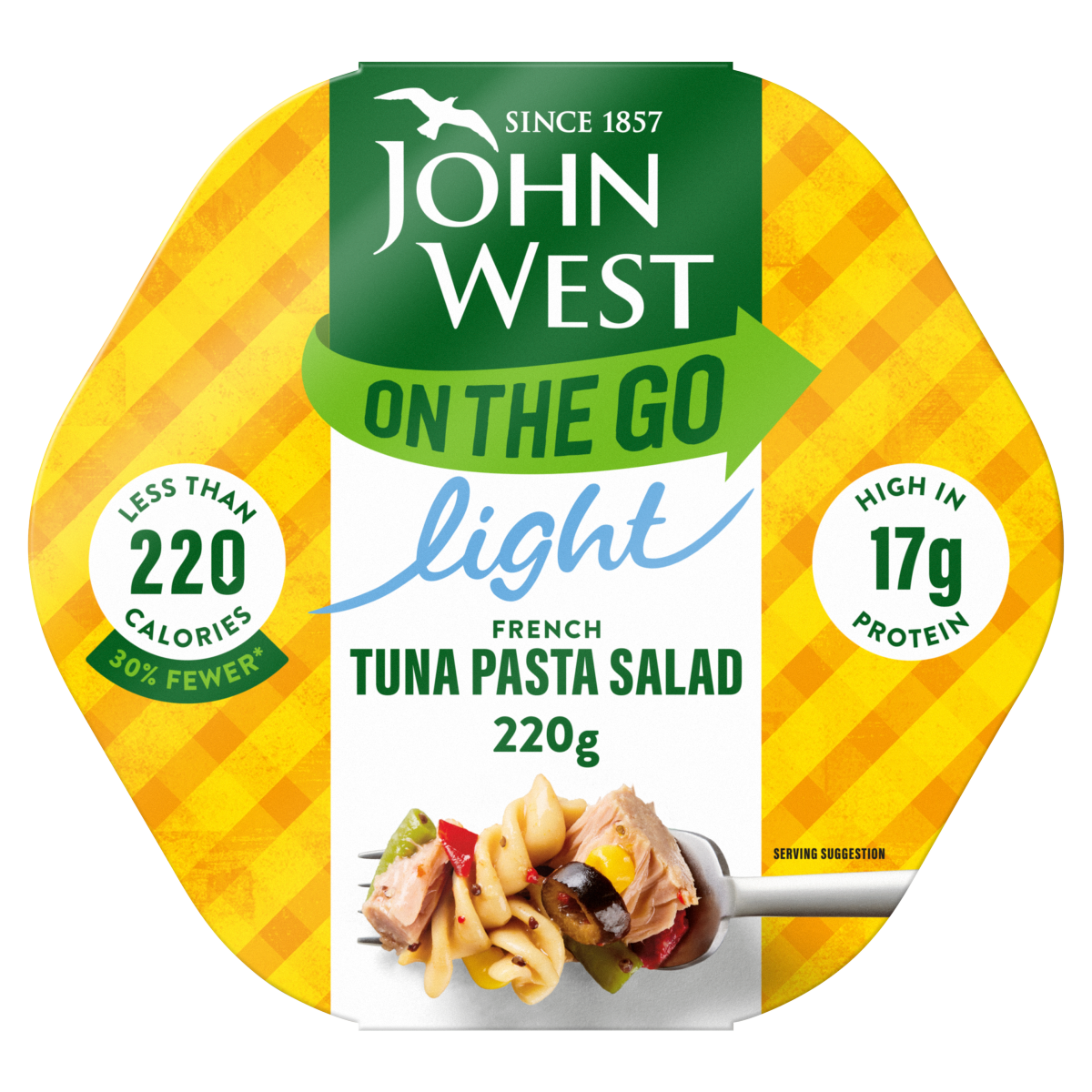 John West Light French Tuna Pasta Salad 220g