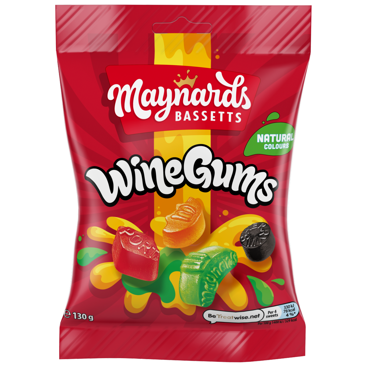Maynards Bassetts Wine Gums Candy 130g