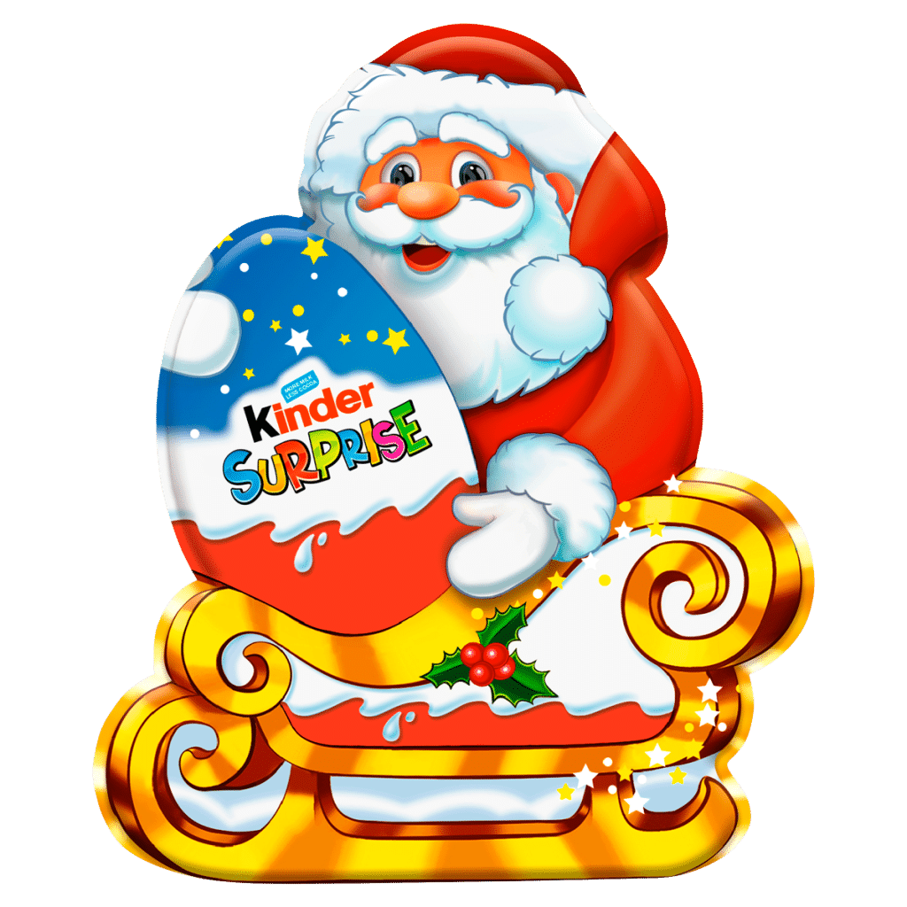 Kinder Surprise Chocolate Santa Figure 75g