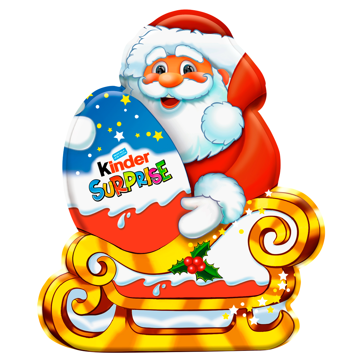 Kinder Surprise Chocolate Santa Figure 75g