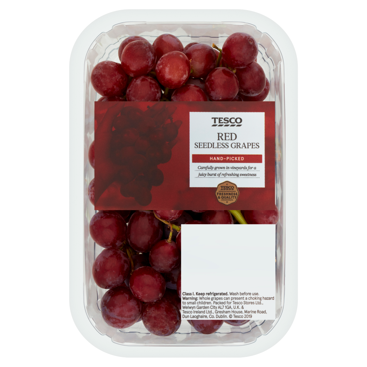Tesco Red Seedless Grapes 500g