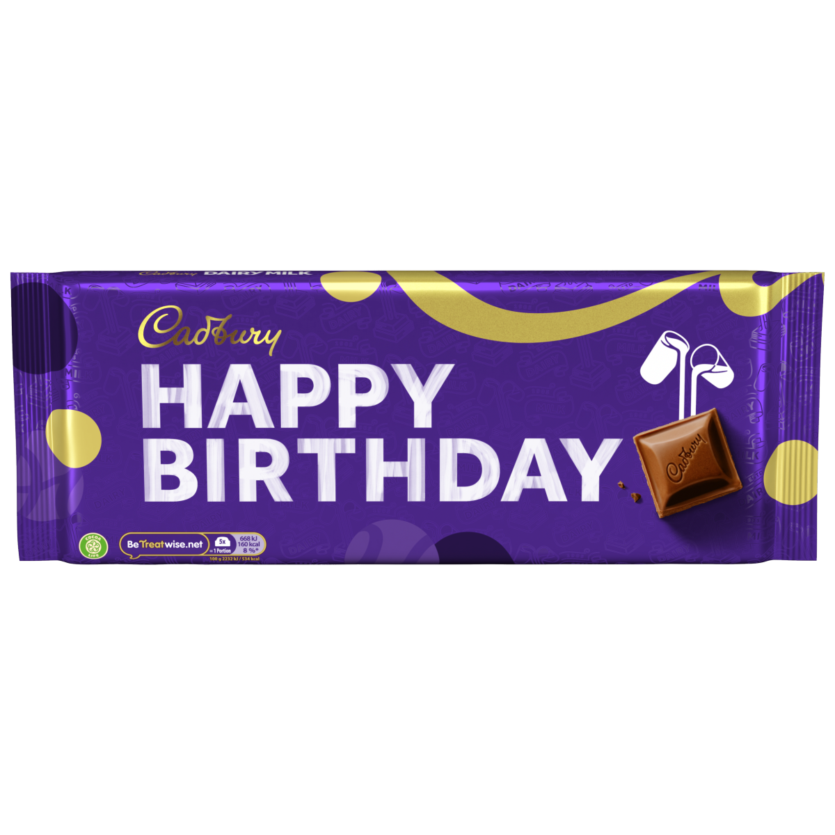 Cadbury Cadbury Dairy Milk Happy Birthday Gifting Bar Large 360 g