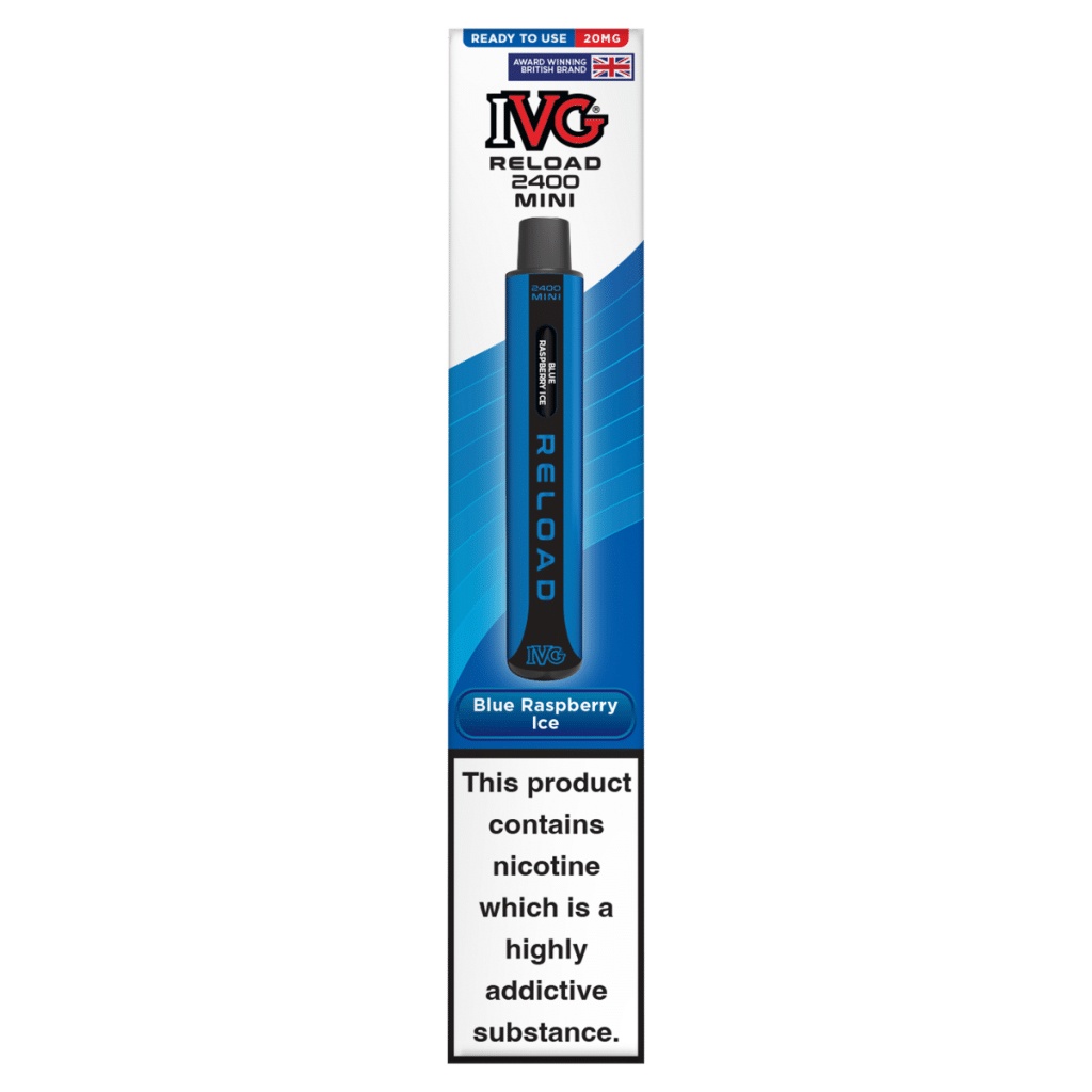 IVG Reload 2400 Mini Blue Raspberry Ice 20mg/ml