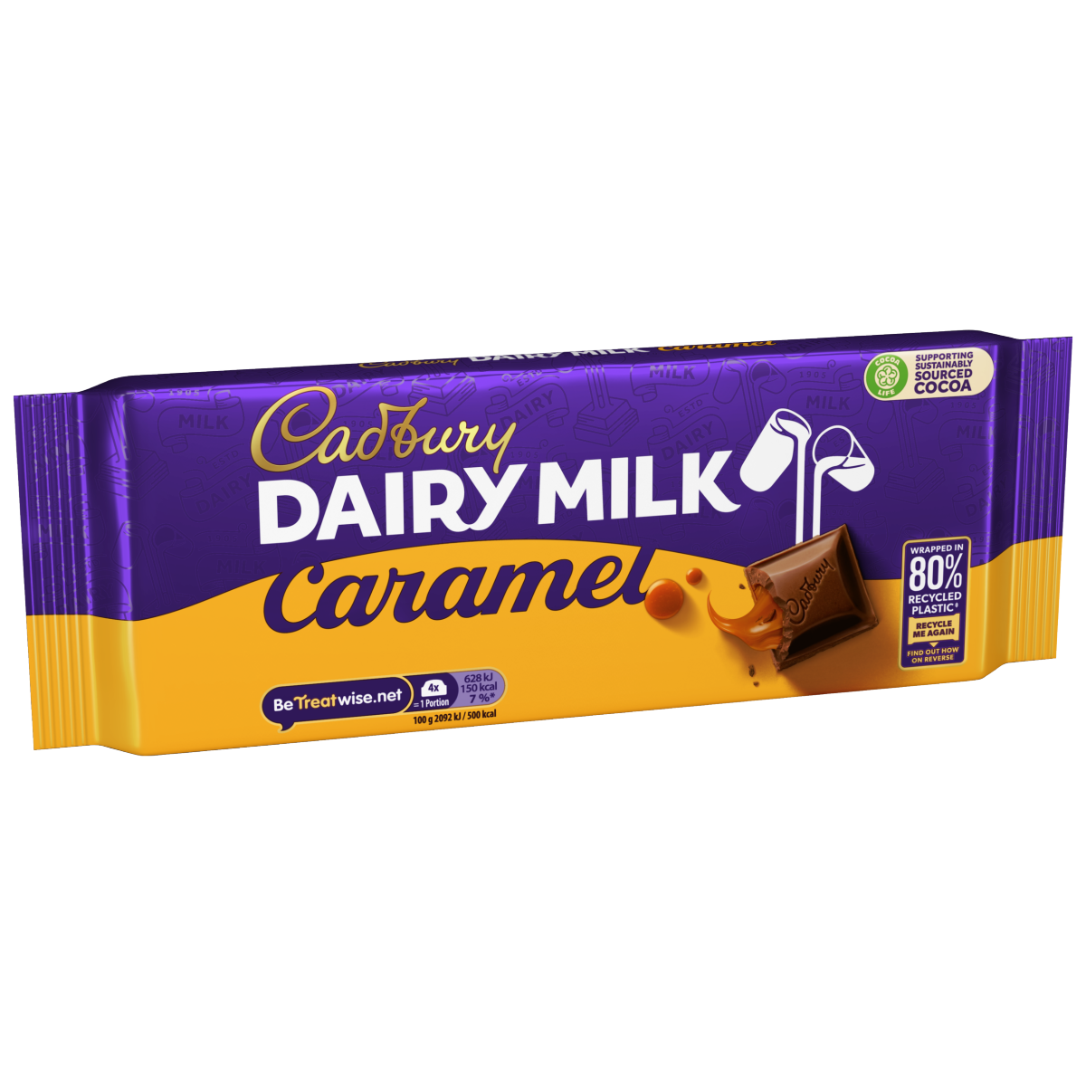 Cadbury Dairy Milk Caramel Chocolate Bar 180 g