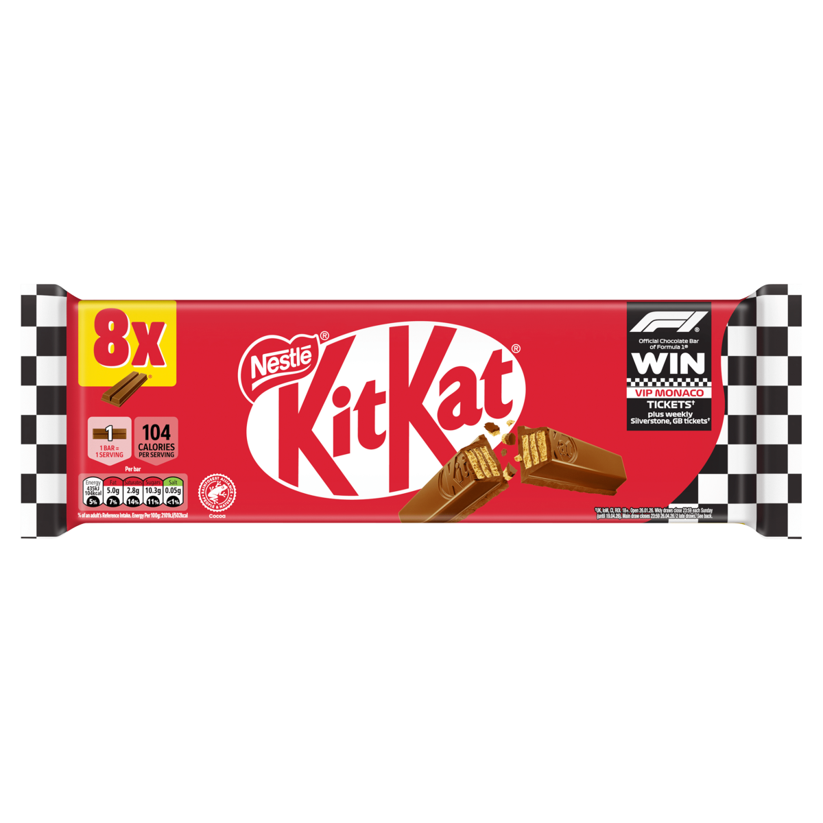 KitKat 2 Finger Original (8 x 20.7g) 165.6g