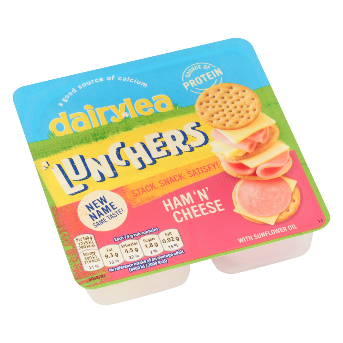 Dairylea Lunchers Ham And Cheese Convenience Meals 74 Gr
