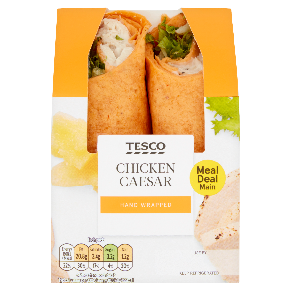 Tesco Chicken Caesar Meal Deal Main