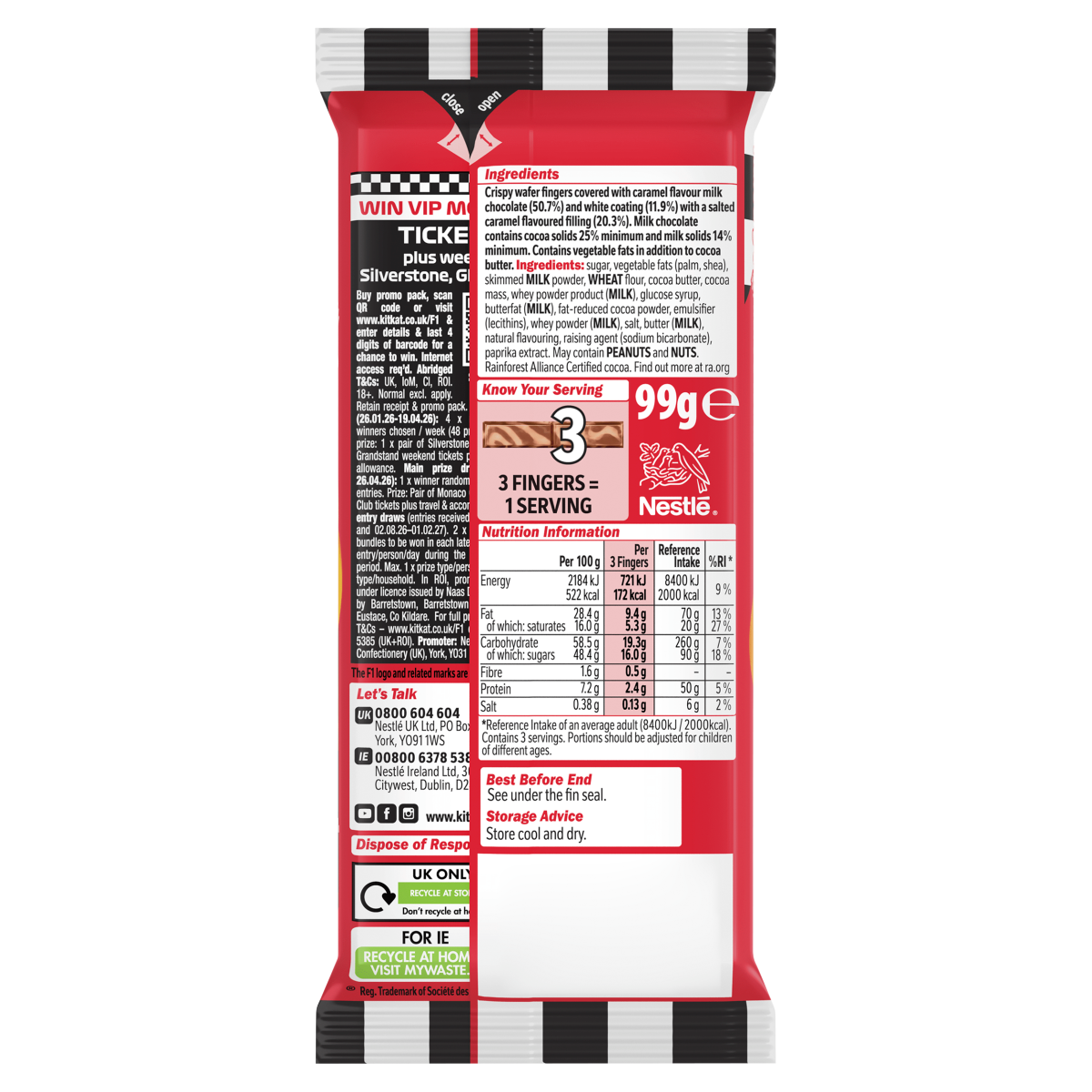 KitKat Salted Caramel 99g