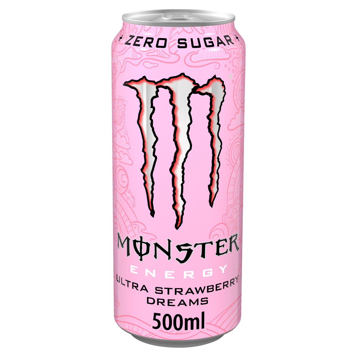 Monster Energy Drink Ultra Strawberry Dreams Zero Sugar 500ml