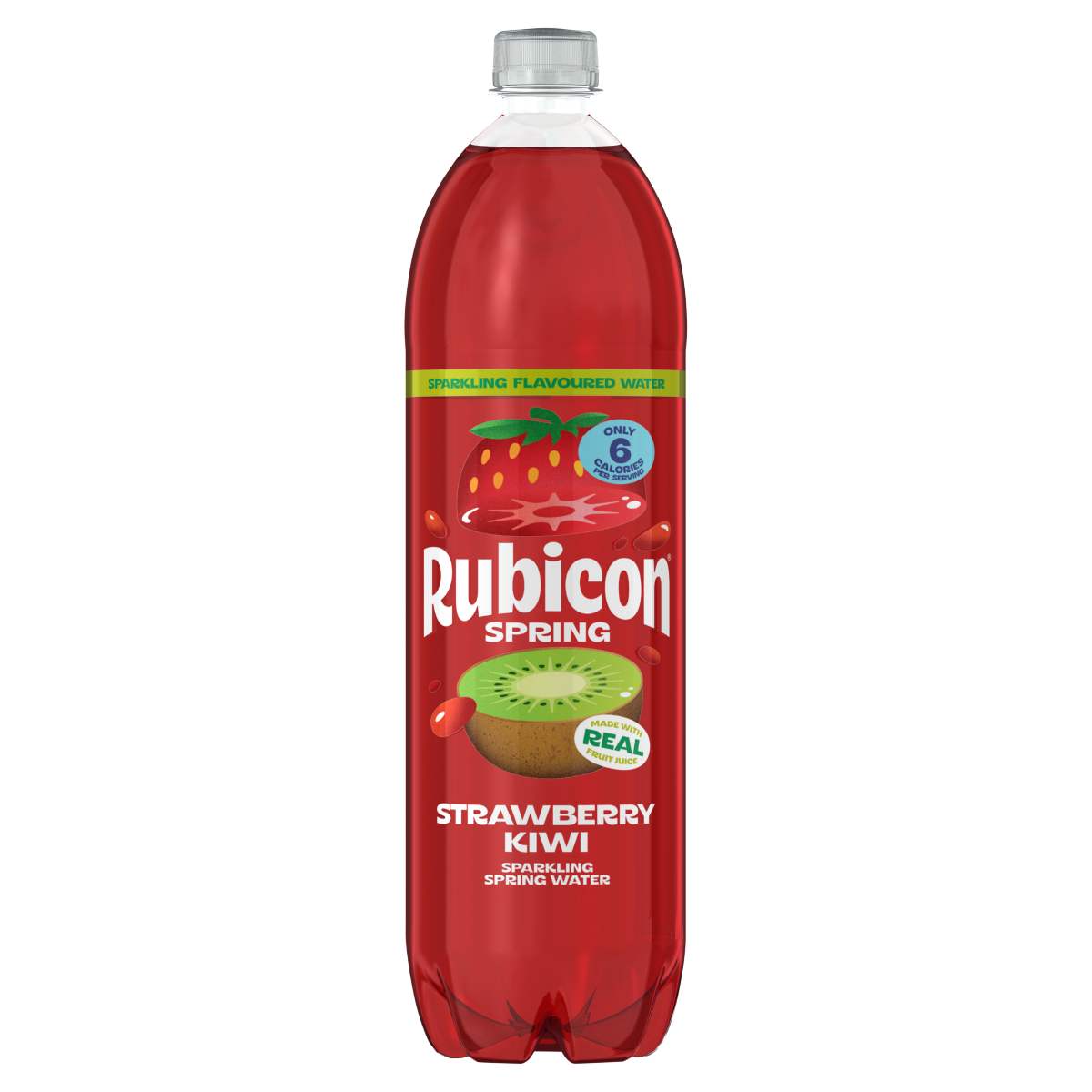 Rubicon Strawberry Kiwi Sparkling Spring Water 1.5 Litre